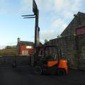 Doosan Triple mast 2.5 ton forklift