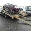 Mercedes 1018 2 car transporter