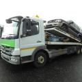 Mercedes 1018 2 car transporter
